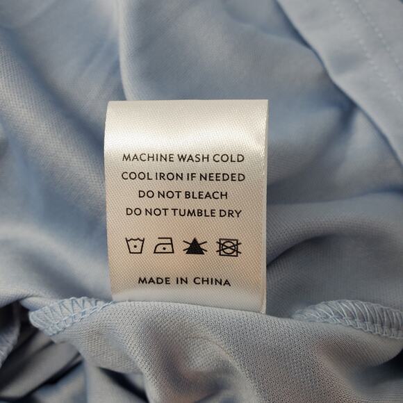 Baltic Born Layla Tulle Maxi Dress Whisper Blue Long Sleeve Plus Size 2XL New - Picture 14 of 15